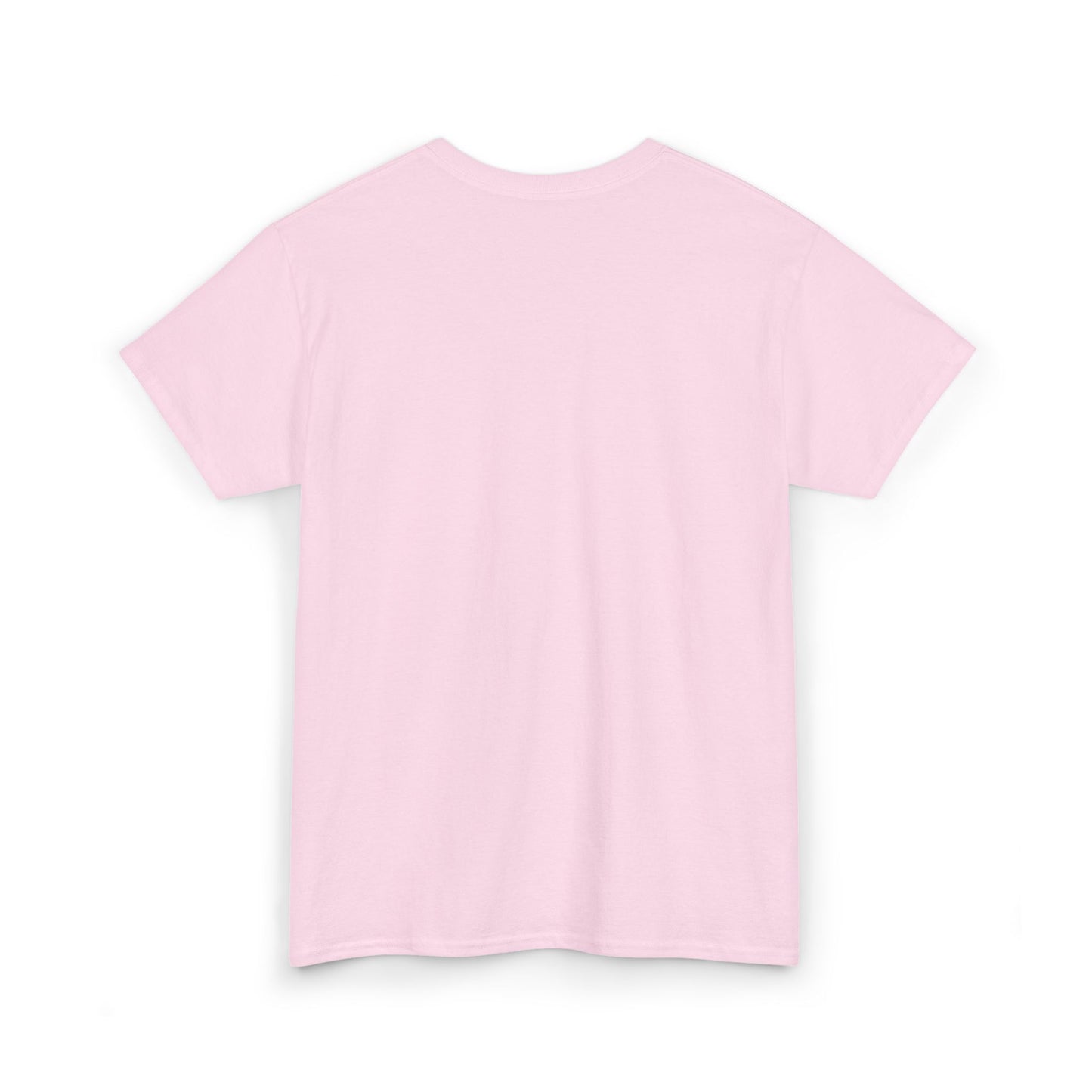 Bonjour - White Embroidery Unisex Cotton T-shirt
