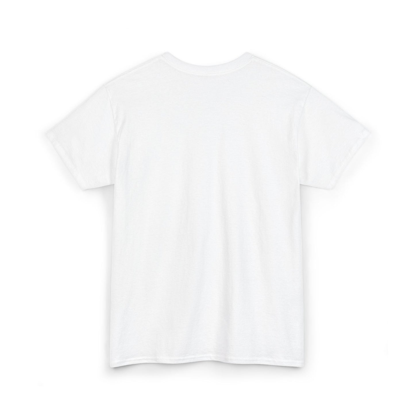 Bonjour - White Embroidery Unisex Cotton T-shirt