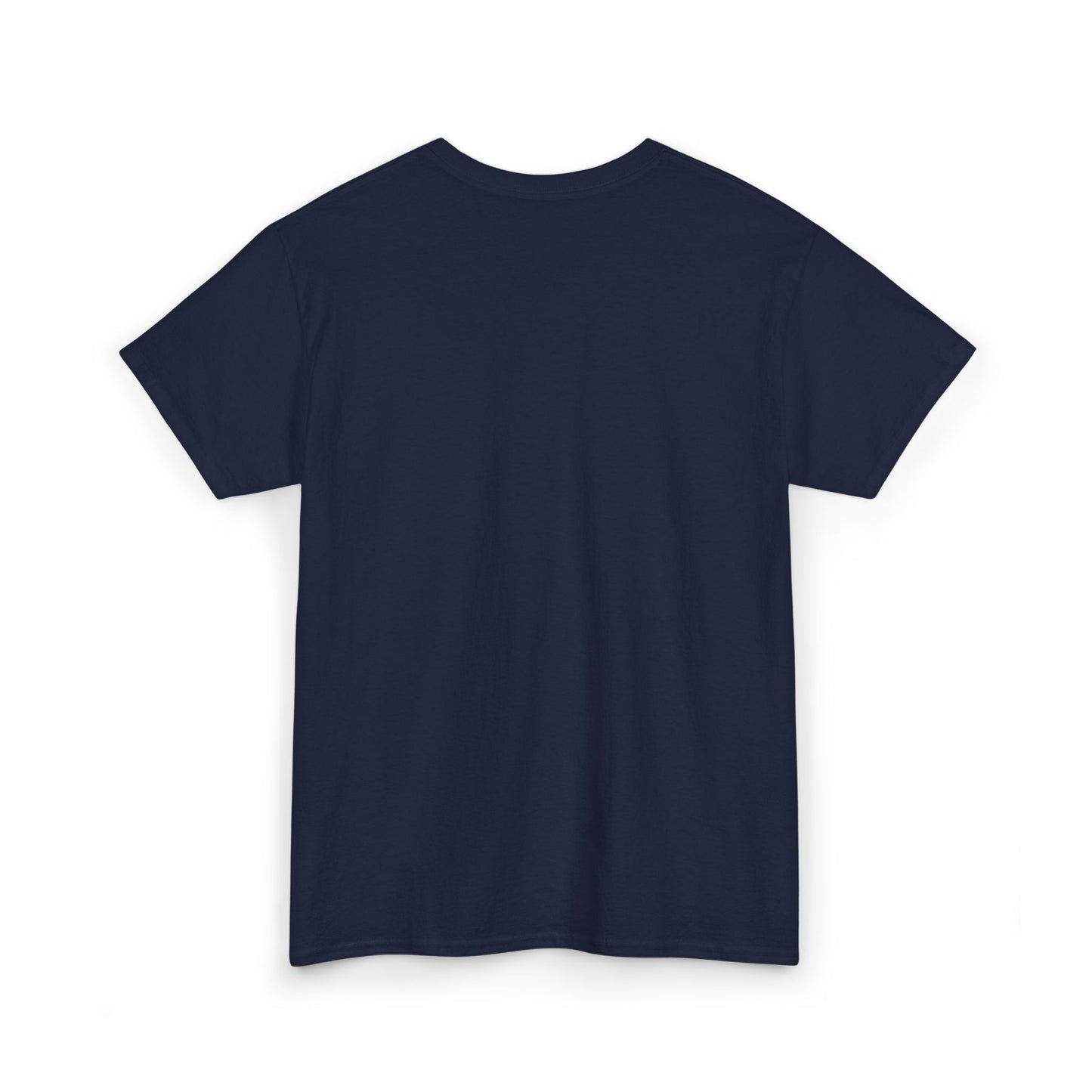 Bonjour - White Embroidery Unisex Cotton T-shirt