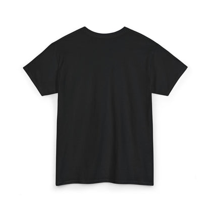Bonjour - White Embroidery Unisex Cotton T-shirt