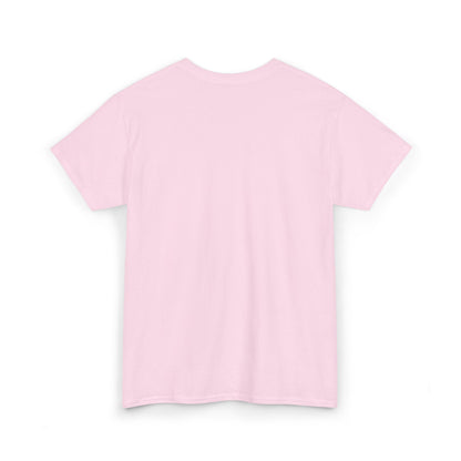 Bonjour - White Embroidery Unisex Cotton T-shirt
